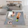 72x72inch Dog Pee Pad Reusable Machine Washable Pet Training Pad Highly Absorbent Quick Dry