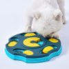 1pc Dog Puzzle Toys For Large Medium Small Dogs Pet Food Toy; Interactive Treat Dispenser